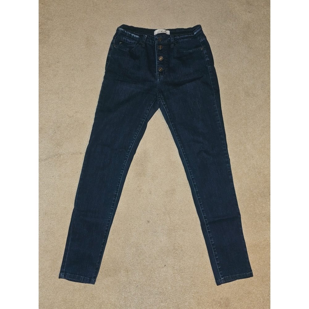 KanCan High Waisted Dark Wash Skinny Jeans